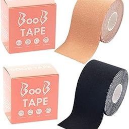 Licogel Women Breast Lift Tape Adhesive 2 Rolls Waterproof Breast Push up Tape Chest Tape Body Tape Cotton Waterproof Woman Girls-image-54