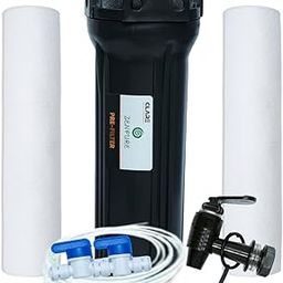 Zenpure Pre Filter Housing Kit with 2 Spun Filter Suitable for All Kind of RO/UV/UF + 1 Tap Water Purifier + 2 ON/Off Tap + Pipe-5