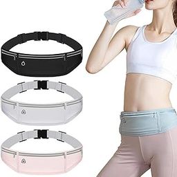 MERISHOPP Running Belt Fanny Pack Adjustable Belt Waistband Bag for Jogging Gym Hiking Blue| Sports Equipment | Outdoor Sports Gear | Exercise Gear-image-79