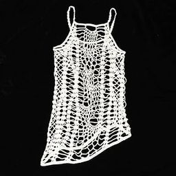 CALANDIS™ Women Crochet Lace Bikini Swimsuit Cover Up Hollow Out Beach Dress White XL | Swimwear | Womens Clothing-28