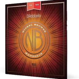 D'Addario NBM1140 Nickel Bronze Mandolin Strings, Medium, 11-40-image-28