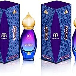 Arochem Taj Edition Omaar Pure Attar Perfume -Pack Of 2 (9ml Each), No Alcohol Unisex Perfume Roll On For Men And Women-image-70
