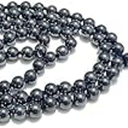 Happiness Hub 6 mm Magnet Mala for Men Women 108+1 Beads Chumbak Knotted Jap Mala-image-77