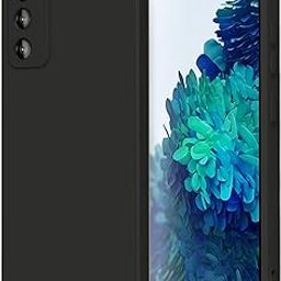 LIRAMARK Silicone Soft Back Cover Case for Samsung Galaxy S20 FE (Black)-image-16
