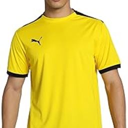 Puma Men's Color Block Regular Fit T-Shirt-18