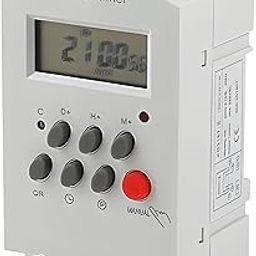 Blackt Electrotech BT41D4 : Digital Timer Switch Relay DIN Rail, 25 Amps Programmable Automatic On/Off (Single-Phase)-14