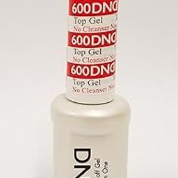 DND #600 - No Cleanser Needed - UV/LED Cure Soak off Gel Top Coat 0.5oz/15ml-image-5