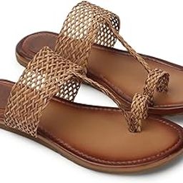 KKF Footwear Women's Casual stylish Slip On Slipper Ethnic Flat Fashion Sandals Chappal for Girls 3 to 8 Sizes-image-67