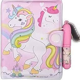 MINtile Premium Unicorn Diary for Girls | Magical Pink Hardcover with 3D Design, Lock & Mini Pen | Cute Stationery Gift for Kids, Birthday, School, Travel Journal, Collectors & Unicorn Lovers-26