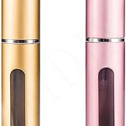 RIMDIXA Portable Mini Perfume Refillable Atomizer Container, Portable Perfume Spray Bottle, Travel Perfume Scent Pump Case Fragrance Empty Spray Bottle for Traveling and Outgoing(5 ml) (2)-18