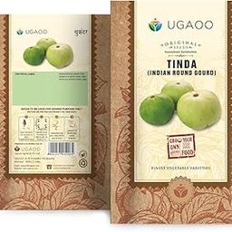 UGAOO Tinda or Indian Round Gourd Vegetable Seeds (Green, Pack of 10g)-image-109