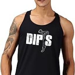 Men's Polyester Regular Fit Printed Sleeveless T-Shirt/Tank Top-picture-26