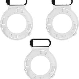 HUIOP for Deco M5, Wall Mount for Deco M5 Whole Home Mesh System Sturdy Bracket Holder Space Saving Router Holder Plug in Without Messy Wires or Screws-31