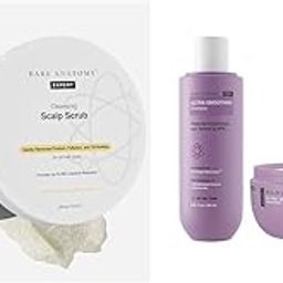 Bare Anatomy Scalp Scrub with Natural AHAs, Coconut & Sugar For Women & Men | 250g Ultra Smooth Shampoo + Hair Mask 250ml-image-34