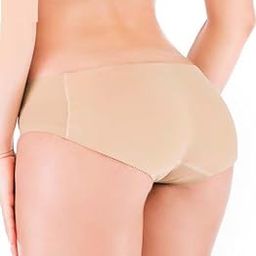 Women's & Girl's High Hip Padded Underwear Butt Lifer Padded Panties,Seamless, inbuilt Non Remove Sponge Pads (Pack-of-1)-picture-48