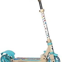 Runner Kids Foldable Kick Scooter (SkyBlue/White) with Rear Brakes System | Smart Fold Design | Age- 4-10 Years Kids |-image-52
