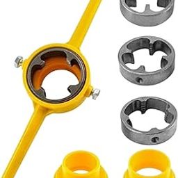 NityaEcommerce high quality 6PCS repair thread tools material pvc pipe threading die set repair socket wrench set-14