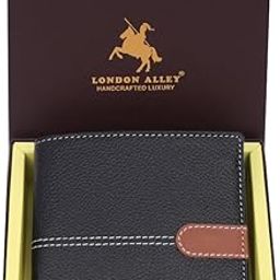 Denver Black Leather Wallet for Men | RFID Protected | Classic Leather Wallet-picture-18