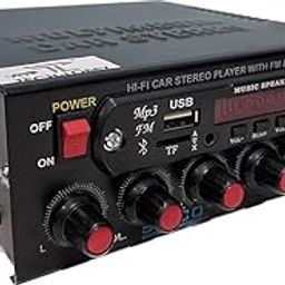 Tech-lobby Double IC High Power Universal Fit Mp3 Car Stereo with Bluetooth/USB/FM/AUX/MMC/Remote & Built-in Equalizer with Bass & Treble Control [Also, Includes a Free 3.5mm Premium Aux Cable]-29