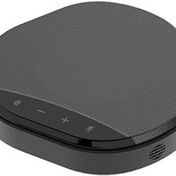 Verilux® USB Conference Speaker Noise Reduction Speakerphone Meeting Speakerphone Conference Mic and Speaker, Adjustable Volume Up to 100db, with Mute Button, USB Plug and Go-23