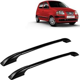 Vocado Black Car Drill Free Roof Rails for Maruti Santro Xing-image-94
