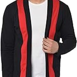 Men's Shrug/Cardigan�s Round Neck Long Sleeves Regular Slim Fit Cotton Wear � Multicolor-image-74
