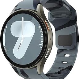 YYXIXI Compatible with Sam sung Galaxy Watch 7 6 5 4 Strap/Galaxy Watch 6 Classic 47mm 43mm/Watch 5pro 45mm,No Gap Silicone Soft Band for Galaxy Watch 4 classic 46mm 42mm Belt(Not Include Watch)-22