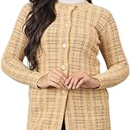 duke Women's Acrylic Blend Modern Cardigan Sweater-picture-40