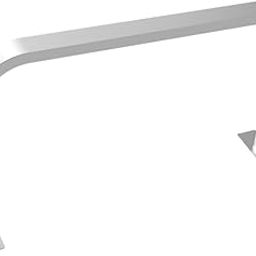 HEAVENGLOW Half Moon Nail Desk Lamp 13" LED Desk Lamp for Nails Lash Extension Manicure silvery-4