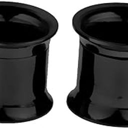 Lr Decor Bazaar Black Stainless Steel Ear Flesh Tunnels Plugs Screw Expander Ear Gauges 10mm-image-26