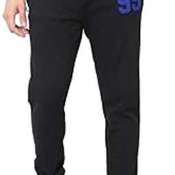 AWG ALL WEATHER GEAR Joggers for Men | Track Pant for Men | Regular Plain Track Pants | Men Stylish Track Pant | Slim Fit Joggers with Zipper Pockets | Men Joggers | Gym Track Pants for Men-image-94