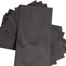 5pcs 3.5 x 20 x 100mm 99.99% Pure Graphite Electrode Rectangle Plate Sheet-17