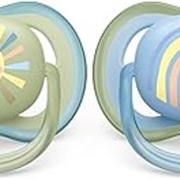 Philips Avent Ultra Air Soother by Toy-Station - 2 x Light, Breathable Baby Soothers for Babies Aged 0‑6 Months, BPA-Free with Steriliser Carry Case (Model SCF085/58)-15
