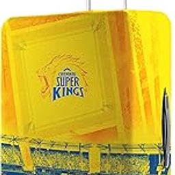 x Chennai Super Kings (CSK) Polyester Yellow Straight Outta Chepauk 55 cm (20 Inch) Small Protective Luggage Cover-image-11