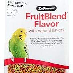 ZuPreem Fruit Blend Flavor with Natural Flavors Avian Diets Pellet Small Bird Food - 200gm-15