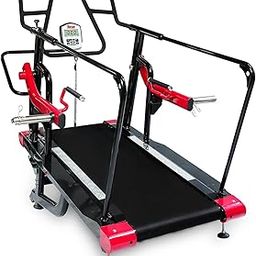 Avon Fitx Commercial Manual Treadmill | Weight Bearing & Strength Belt with Wireless Heart Rate Receiver | Up-to 200 Kg Weight Support | LCD Display-picture-28