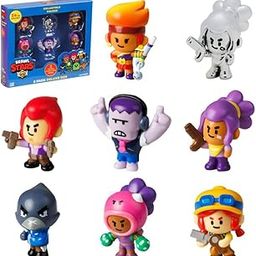 Brawl Stars Collectible Figures 8-Pack with 2 Hidden Characters-image-79