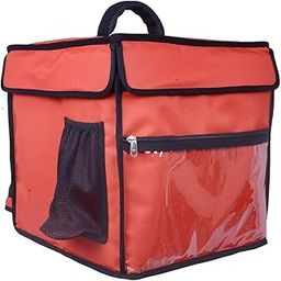 Quaffor Insulated Bag Icecream Delivery Bag Carry on Bike Waterproof Multipurpose Bag (Orange, 64 L)-image-65