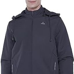 Men's Polyester Standard Length Jacket-image-4