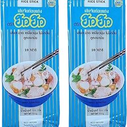 How-How Rice Stick Noodles - 10mm, 2 x 500 g-image-17