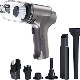 Lapcare 10kPA Powerful Suction 60W Wireless Hand Vacuum & Air Blower 2-in-1 Wireless Vacuum Cleaner, BLDC Motor HEPA Filter, Compact & Lightweight for Car, Home use, & Pet Hair-25