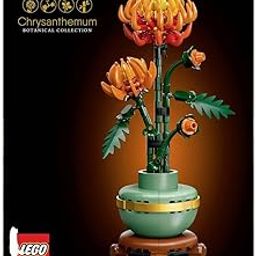 LEGO Icons Chrysanthemum Flower Decor Building Set 10368 Building Blocks for 18+ Gift-image-28