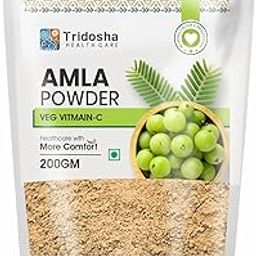Tridosha Amla Powder (200g) | 100% Pure & Natural | Boosts Hair Growth, Skin Health, Immunity | Ideal for Eating, Drinking & DIY Hair Masks-image-90
