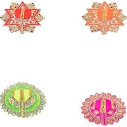 Goyal Pujan Samagri Combo Pack of 4 Laddu Gopal Dresses | Designer Poshak for Bal Gopal/Krishna Idol | Decorative Mukut Dress Set for Janmashtami & Daily Pooja Size 2 no.-image-50