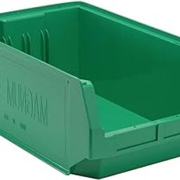 Quantum Storage Systems QMS532GN Heavy Duty Magnum Bin, 19-3/4" x 12-3/8" x 7-7/8", Green (Case of 6)-image-77