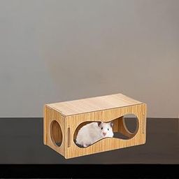 Enakshi (LABEL) Creations Hamster House Tunnel Rat Cage Accessory Pet Toy Small Animal Climbing Tunnel 22X11X10Cm|Pet Supplies | Small Animal Supplies | Exercise & Toys-image-7