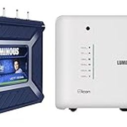 Luminous Inverter & Battery Combo (Icon 1600 Pure Sine Wave 1400VA/12V Inverter with UCTT18066 Tall Tubular 150Ah Battery) for Home, Office & Shops-picture-5