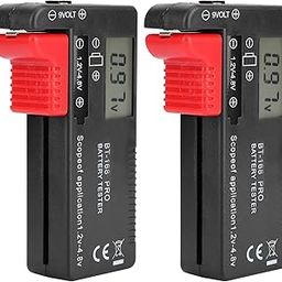 Set of 2 Digital Battery Tester Battery Tester Electrical Battery Tester Battery Capacity Digital Battery Checker Tester for Battery-picture-15