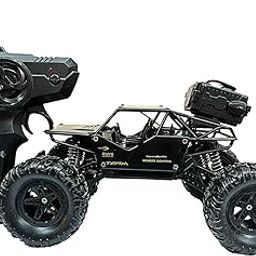 Kammateswara Rock Crawler Toy Car Climbing Monster Truck 1:18 Scale | Rechargeable Remote Control Car Monster Truck with Smoke Effect for Kids (Rock Crawler with Smoke),Multicolor-23