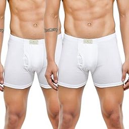 Mens Mid-Rise Cotton Trunks-Pack of 2-image-53